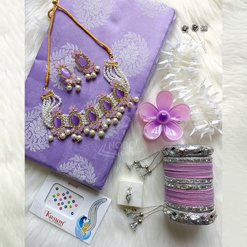 ল্যাভেন্ডার কালার কম্বো - Lavender Combo