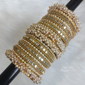 গাজরা চুড়ি কম্বো ফুল সেট - Gajra Churi Combo Full Set