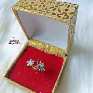 প্রজাপতি ডায়মন্ড কাট আংটি | Butterfly Diamond Cut Ring